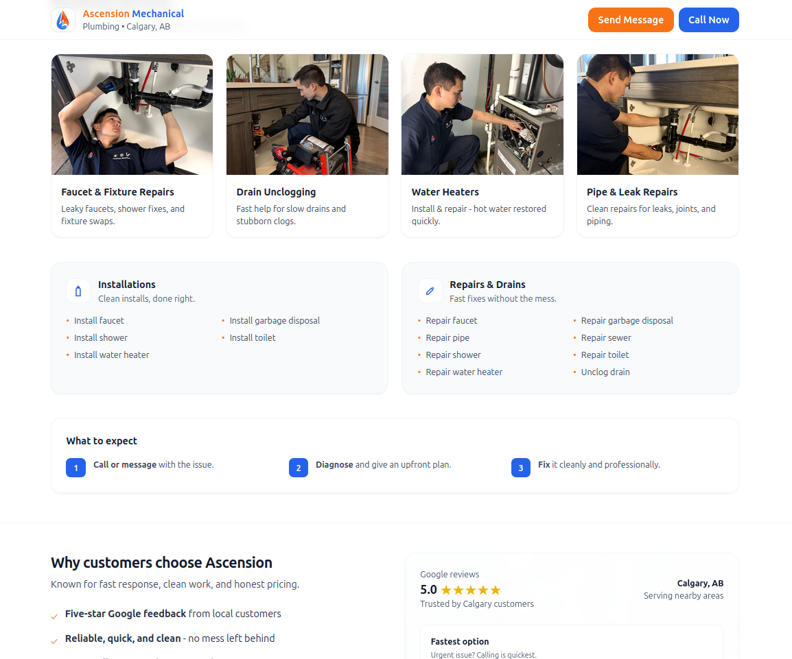 Ascension Mechanical demo screenshot